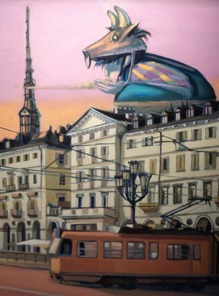Anima nobile, Torino (olio su tela) - ALESSANDRA CARLONI