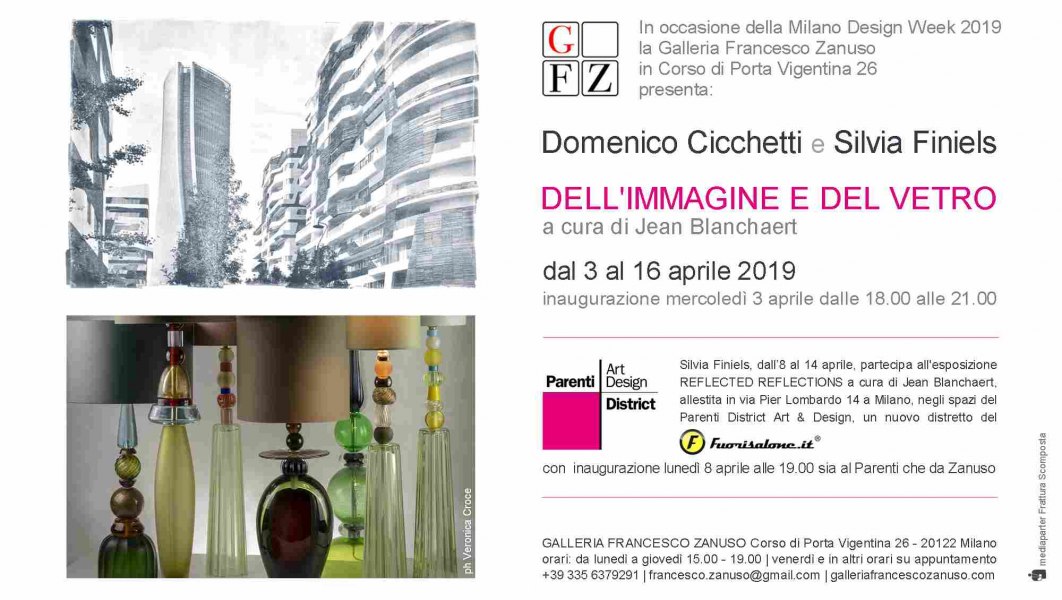 Dell'Immagine e del Vetro - Domenico Cicchetti e Silvia Finiels