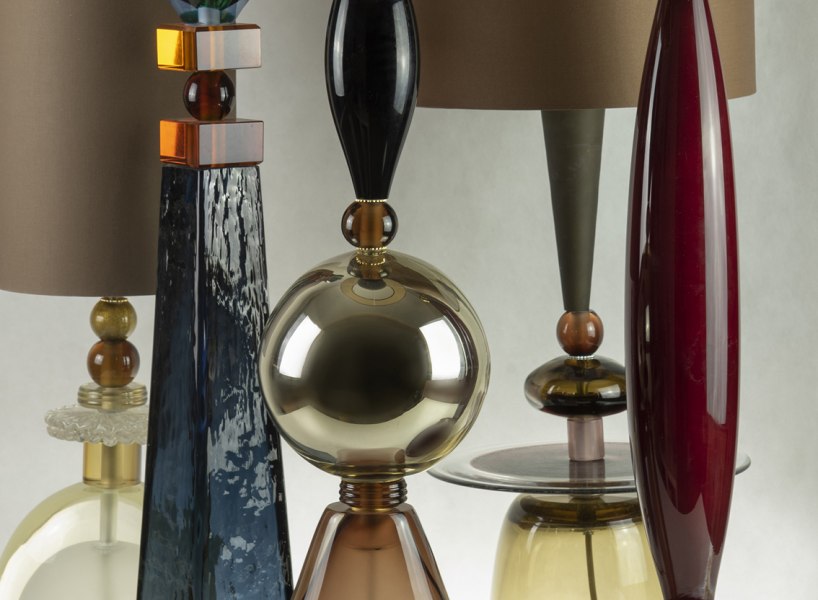 Dettagli lampade-sculture di Silvia Finiels - Aventurina Design - ph Veronica Croce