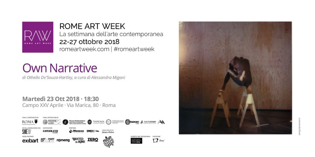 Invito PV Othello De'Souza-Hartley per Rome Art Week