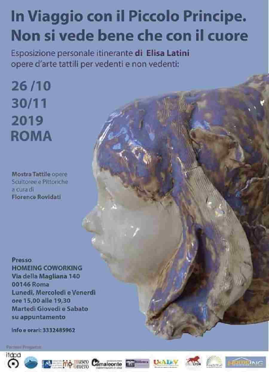 Mostra D arte Tattile Itinerante Di Elisa Latini In Viaggio Col 