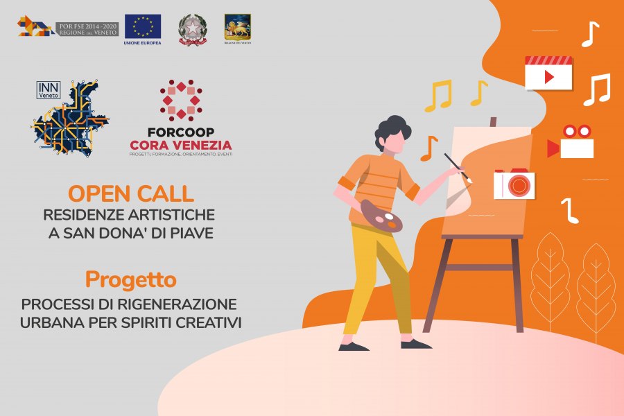 Open Call Residenze Artistiche a San Donà di Piave_Processi di Rigenerazione Urbana per Spiriti Creativi_INN Veneto