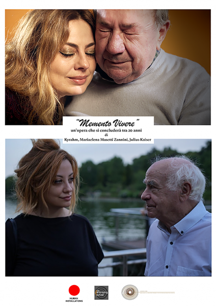 Kyrahm e Mariaelena Masetti Zannini con i loro padri - ph Julia Pietrangeli