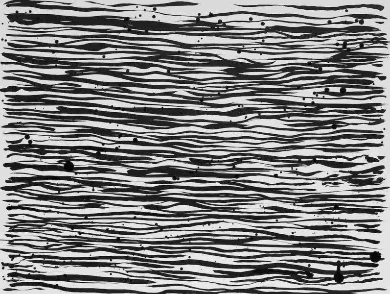 EDO - Untitled - China ink on cotton paper