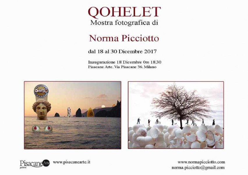 Invito Quelet mostra fotografica di Norma Picciotto