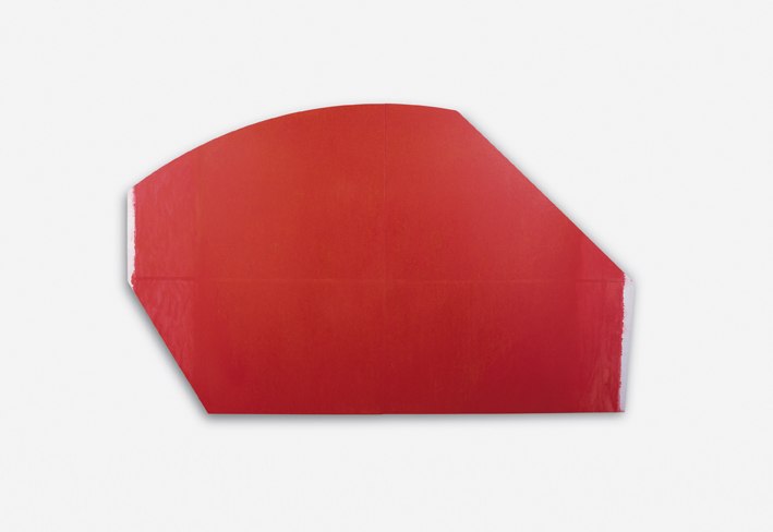 Rodolfo Aricò, Oltre il limite D, 1983, acrilico su tela, 181x300x5 cm