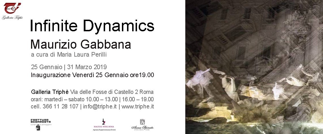 Infinite Dynamics di Maurizio Gabbana approda a Roma