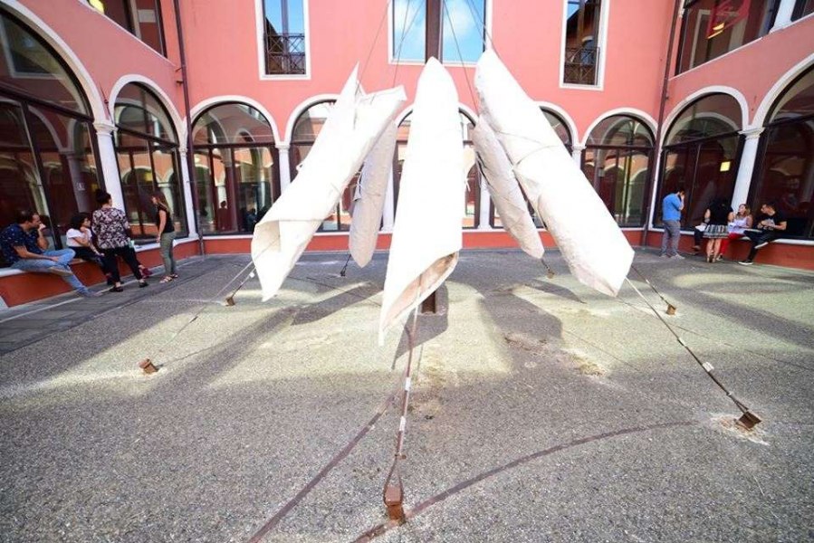 I ragazzi del Summer CAmP al CAP Centro Arti Plastiche di Carrara Summer CAmP Art Hub Carrara la CAP Centro Arti Plastiche