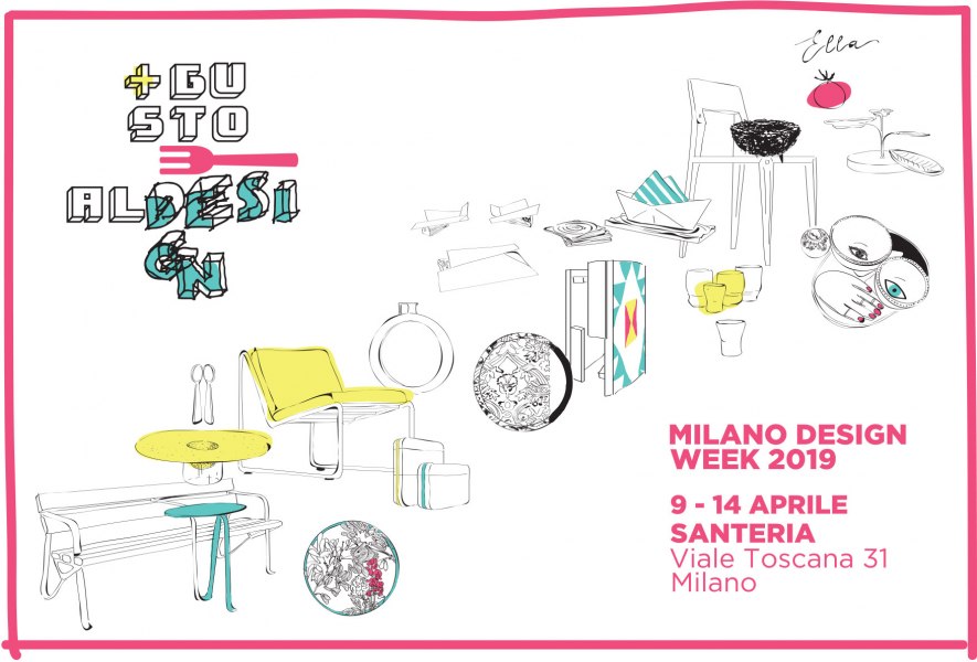 + GUSTO AL DESIGN inaugurerà il 9 aprile presso gli spazi dell’Atelier di Santeria in viale Toscana 31 con la mostra collettiva dei progetti di design selezionati e un talk sul tema del design e del gusto condotto da Filippo Solibello in cui interverrà il Sindaco Giuseppe Sala.