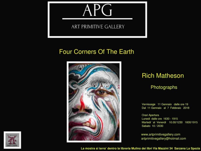 Art Primitive Gallery presenta Rich Matheson 4 Angoli della terra Fotografie