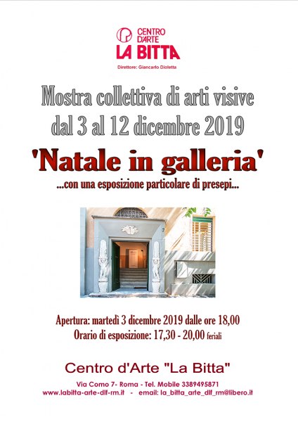 Centro d'arte La Bitta "Natale in Galleris"
