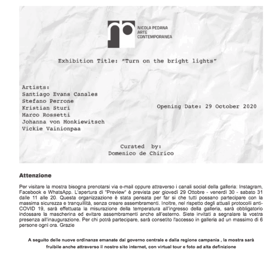 Turn on the bright lights