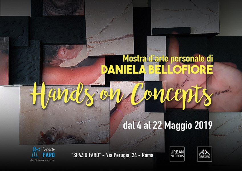 Hands on Concepts mostra d'arte fotografica volumizzata di Daniela Bellofiore