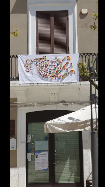Una delle opere da esporre