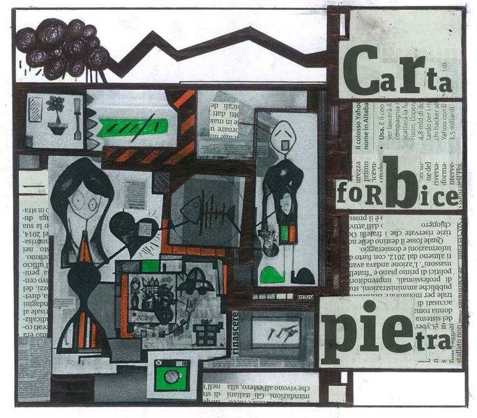 Igomenico Carta Forbice Pietra Spazioporpora Milano