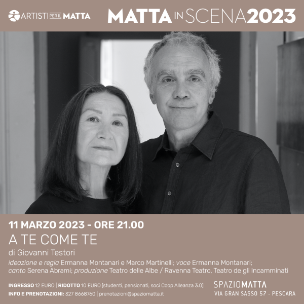 Matta In Scena_11 e 12 marzo_Spazio Matta image 1