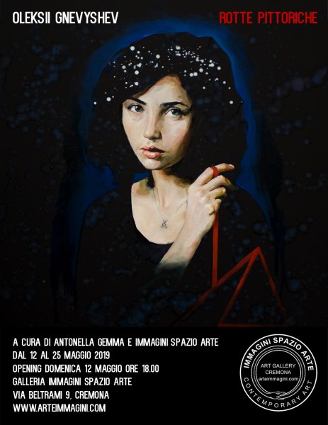 Oleksii Gnevyshev - Dike - olio su tela - 100x80cm - 2018 Oleksii Gnevyshev - Rotte pittoriche - Immagini Spazio Arte