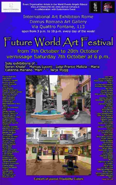 Locandina Future World Art Festival
