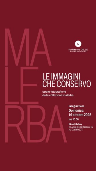 LE IMMAGINI CHE CONSERVO. OPERE FOTOGRAFICHE DALLA COLLEZIONE MALERBA image 1