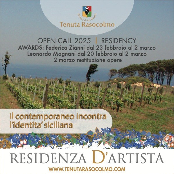Residenza d'Artista 2025 . Tenuta Rasocolmo