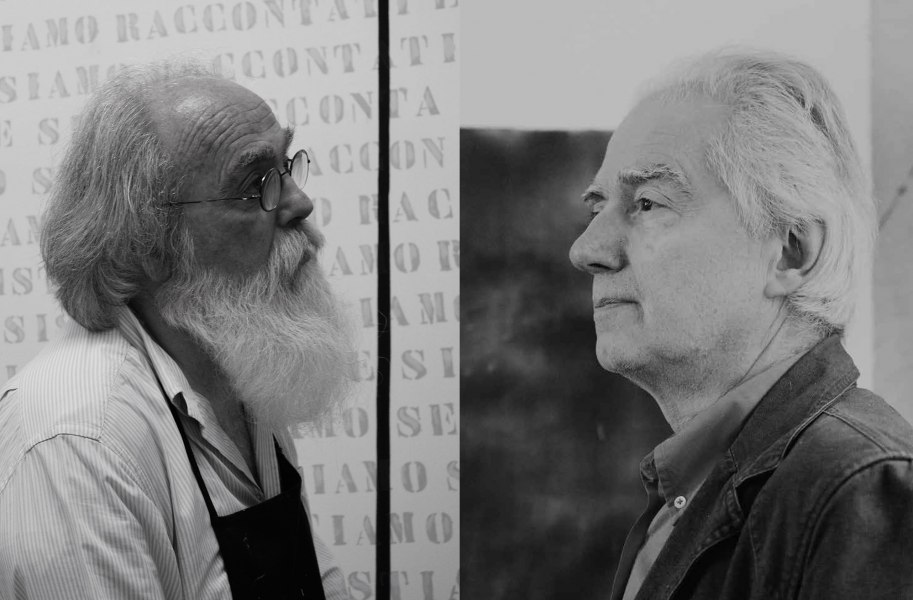 Bruno Mangiaterra (Loreto 1952) e Bruno Marcucci (Cagli 1948)