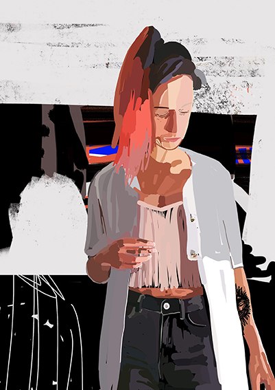 Michael Rotondi, Bass, 2018, lambda print su dbond, 40x30cm