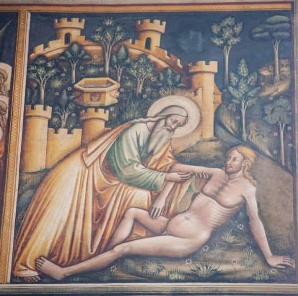 AFFRESCHI DI SANTA CATERINA D'ALESSANDRIA A GALATINA. Conferenza ne La Casa degli Artisti a Gallipoli image 3