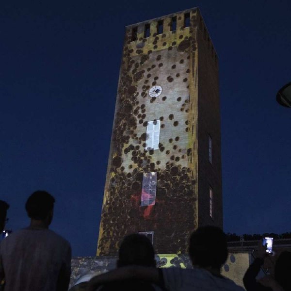 Pomezia Light Festival, Torre civica