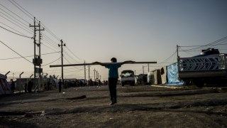 campo ASHTI di Displaced, nei pressi di Arbat, Kurdistan iracheno, Foto Andrea Simeone