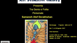 personale di Samane Atef in Art Primitive Gallery
