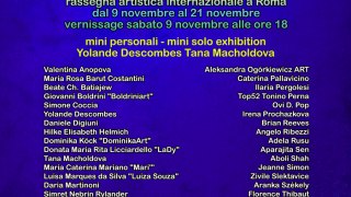 Locandina Art in Rome November 2019