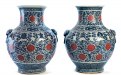Cina, tarda Dinastia Qing, COPPI DI VASI di forma "HU"