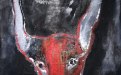 Margareth Dorigatti, "Toro", 2018, tecnica mista su tela, cm 100 x 70