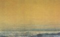 PIERO GUCCIONE  “Paesaggio prima del tramonto”, litografia e calcografia, 77x 59 cm, 1975