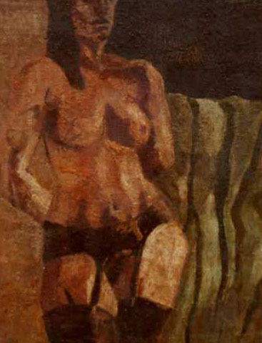 “FIGURA”- 1976 (olio su tela) cm 85 x 115