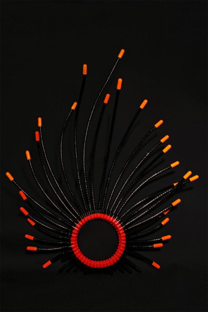 pills wearable sculpture – Disease project by Noumeda Carbone