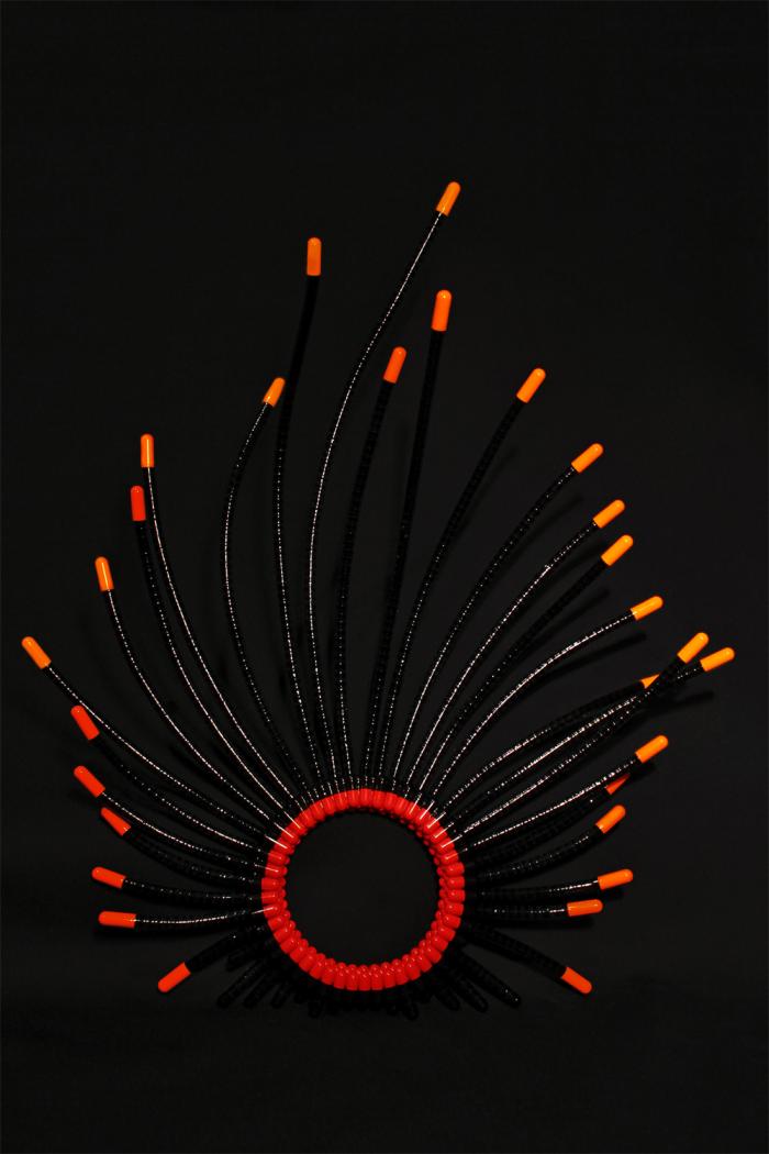 pills wearable sculpture – Disease project by Noumeda Carbone